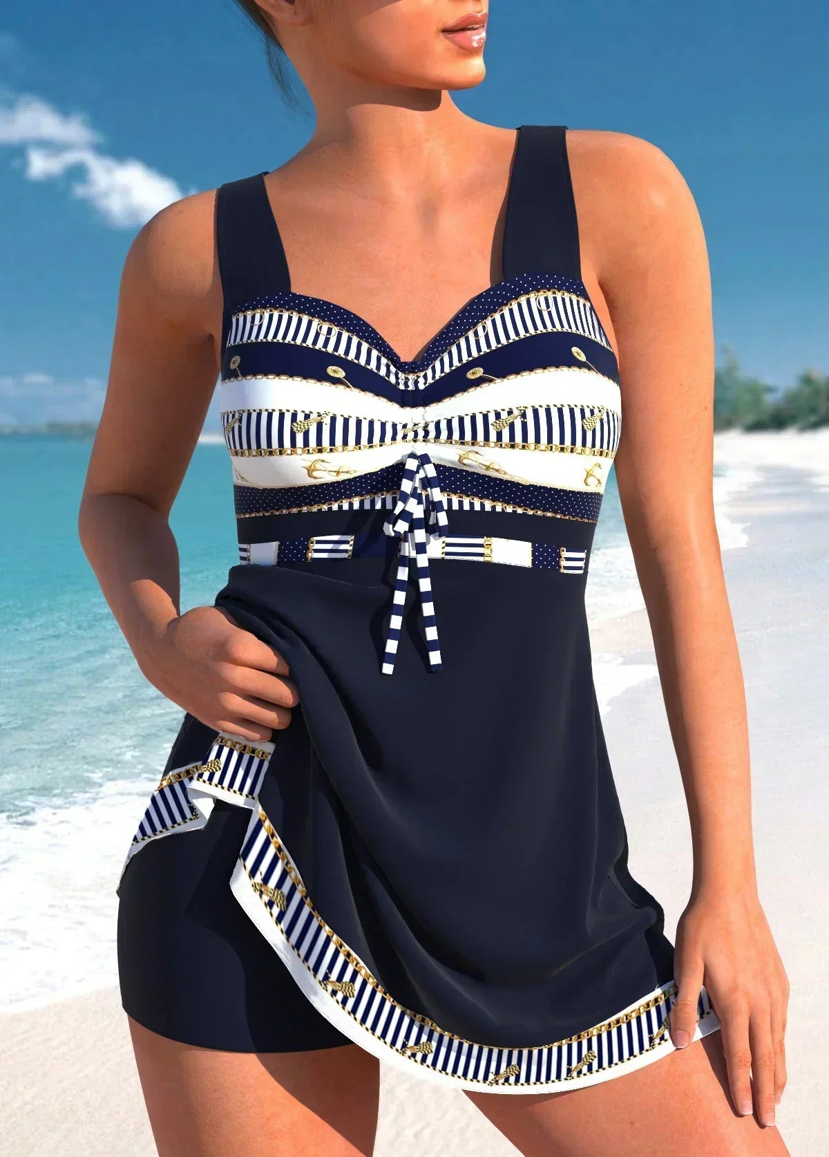 The Harbor Breeze Swim Dress