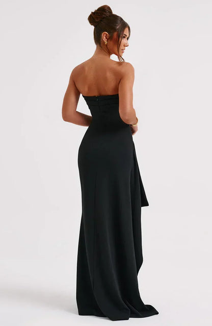Damska Sukienka Wieczorowa Bandeau | Maxi