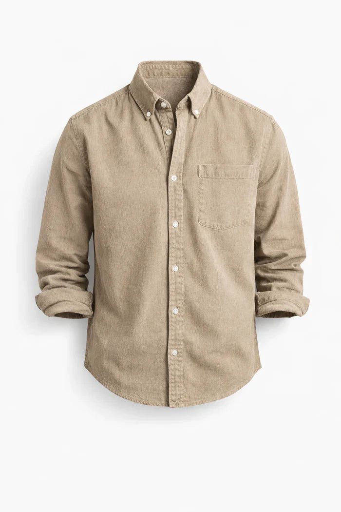 Heren elegant casual shirt