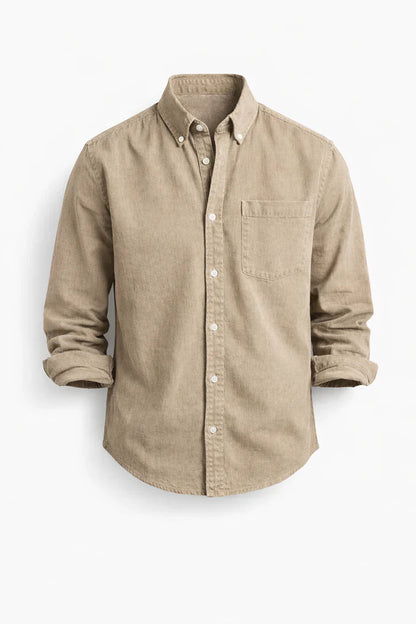 Heren elegant casual shirt