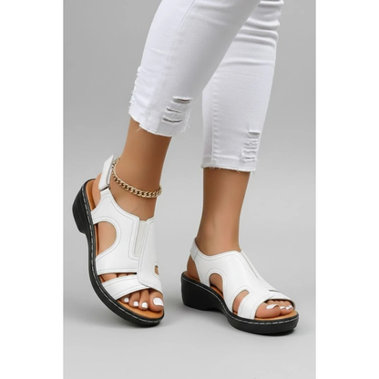 Helena | Damen Sommer Sandalen Mit Plateau Für Alltag