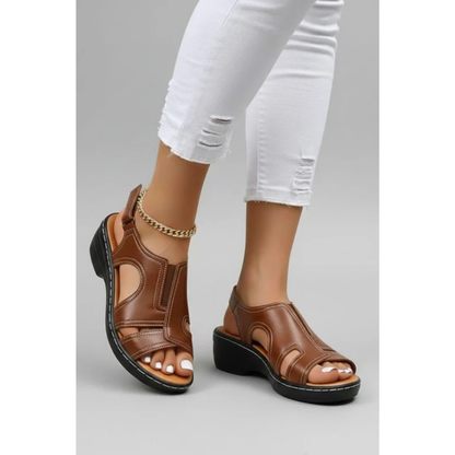 Helena | Damen Sommer Sandalen Mit Plateau Für Alltag