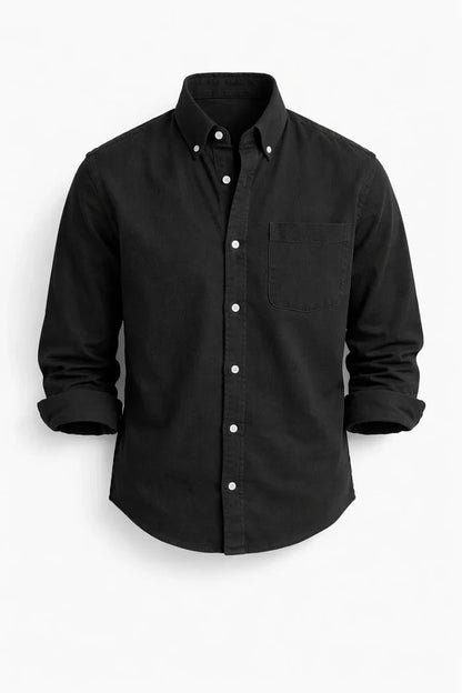 Heren elegant casual shirt