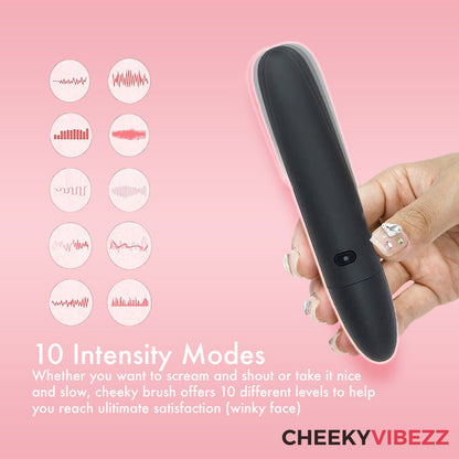 CHEEKYVIBEZ™ VIBRATING MAKEUP BRUSH