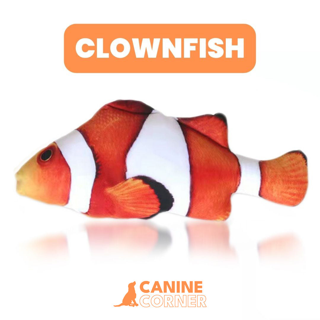 FloppyFin - Interactive Self-Moving Dog Toy