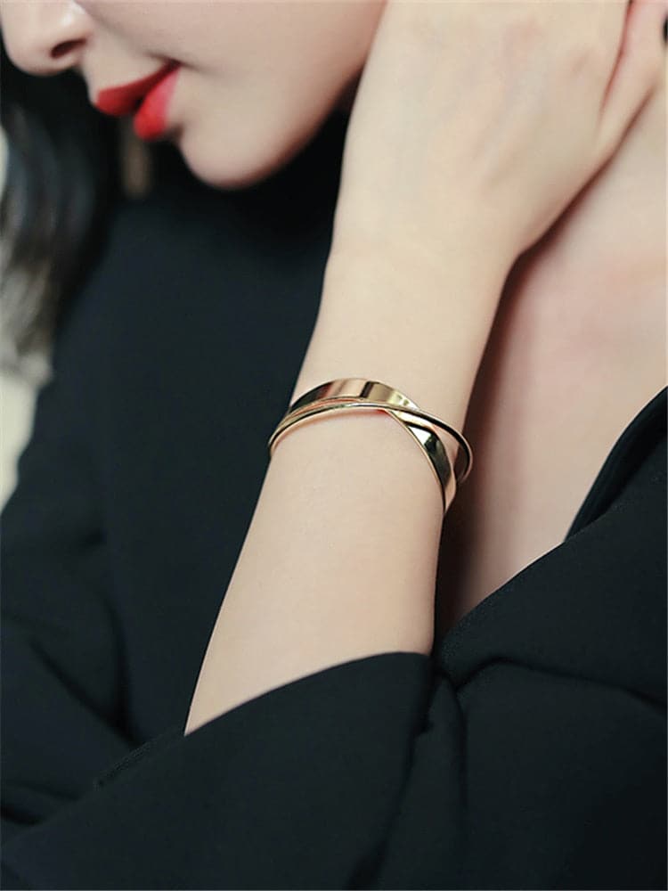Grade Separation Copper Bracelet