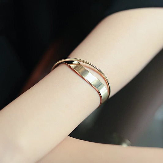 Grade Separation Copper Bracelet