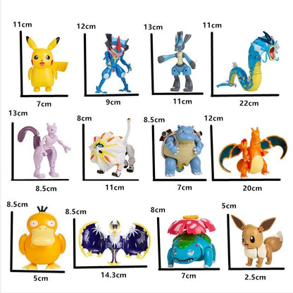 Pokemon Ball Figures