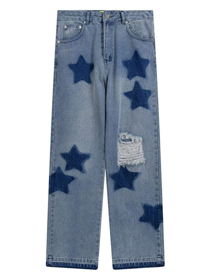 Ripped Star Jeans