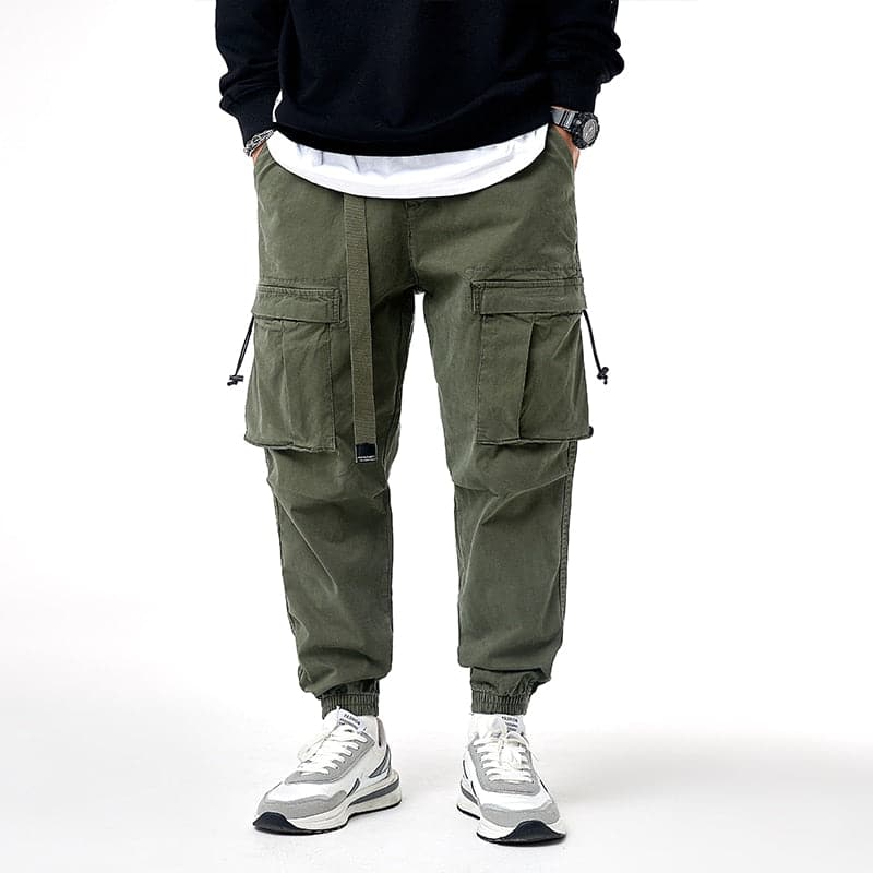 Green and Khaki Cargo Pants