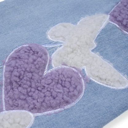 Furry Butterfly Jeans