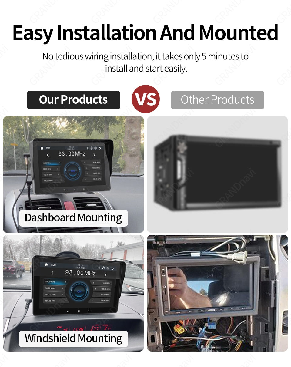 MultiDrive 7 CarPlay Screen