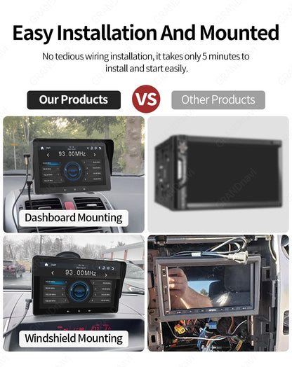 MultiDrive 7 CarPlay Screen