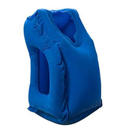 Inflatable Travel Sleeping Bag Portable Cushion Neck Pillow