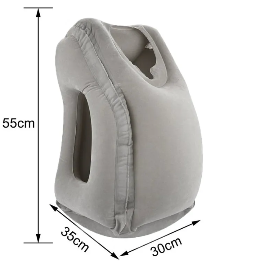 Inflatable Travel Sleeping Bag Portable Cushion Neck Pillow
