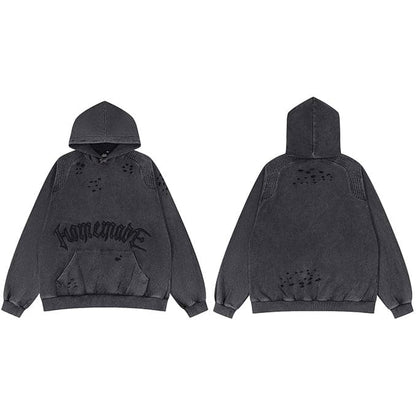 Ripped Homemade Hoodie