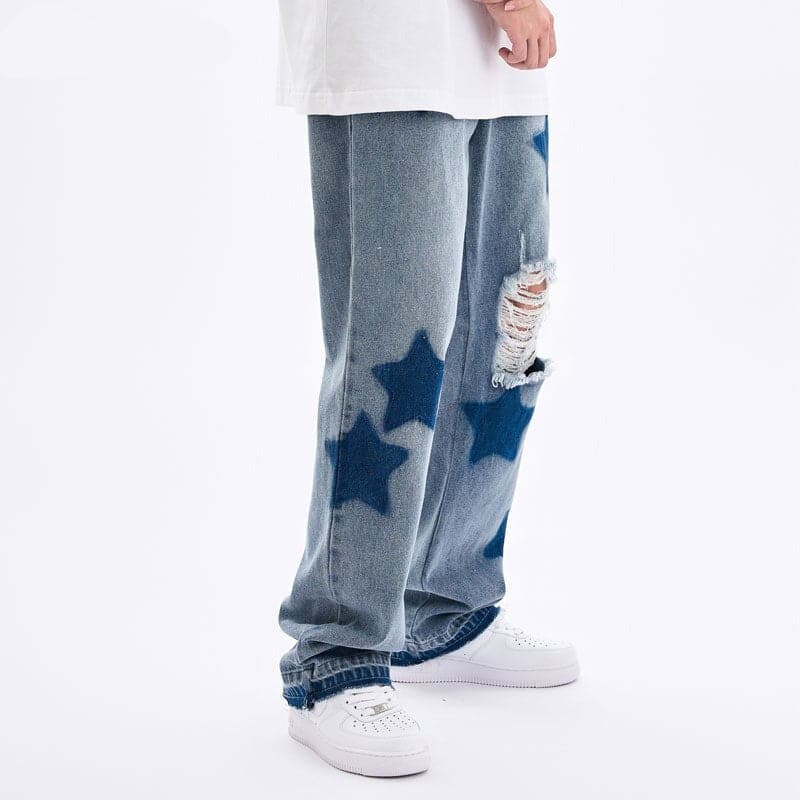 Ripped Star Jeans