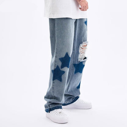 Ripped Star Jeans