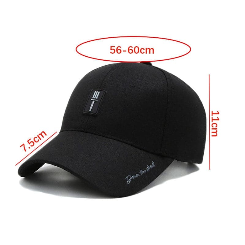 Luxury Designer  Black Baseball Cap