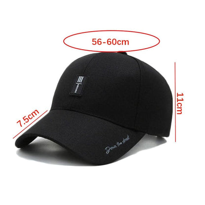 Luxury Designer  Black Baseball Cap