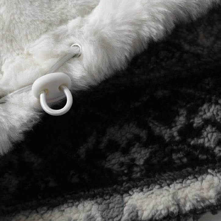 Reversible Pattern Fleece Jacket