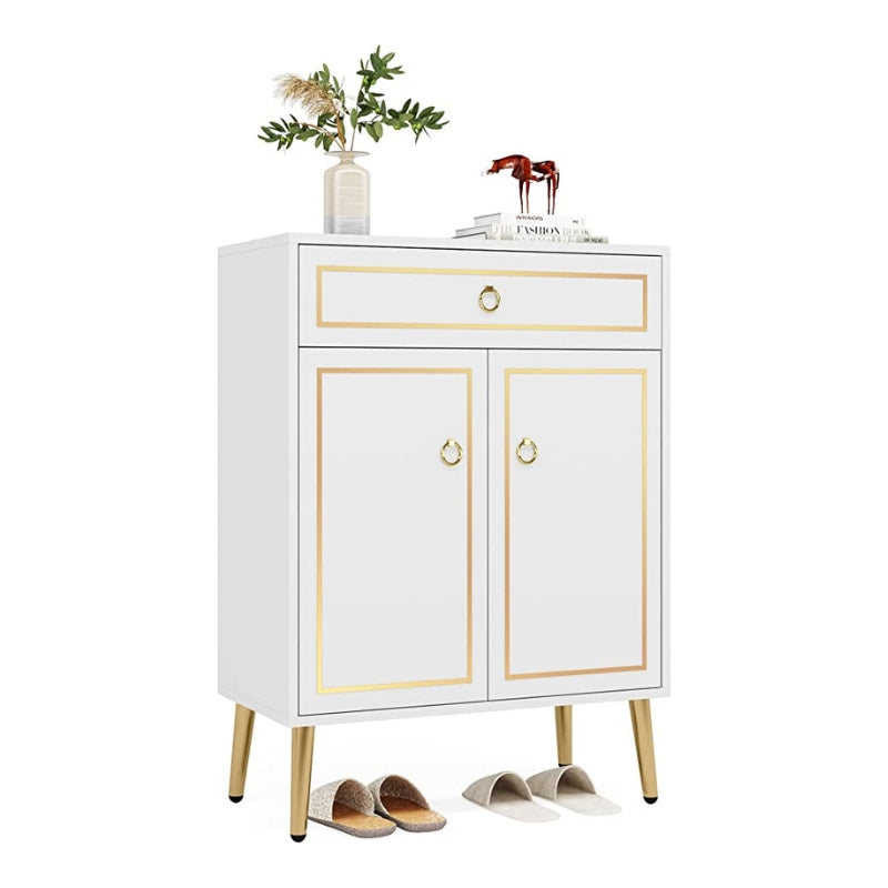 Narrow Slim Modern Shoe Rack