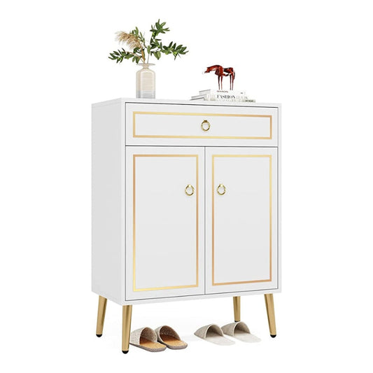 Narrow Slim Modern Shoe Rack