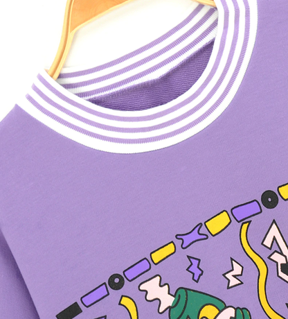 Cartoon Long Sleeve Tee
