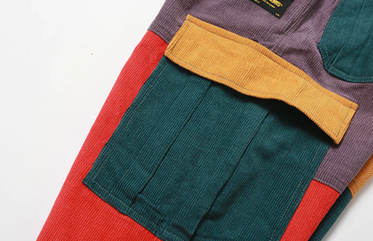 Color Block Joggers