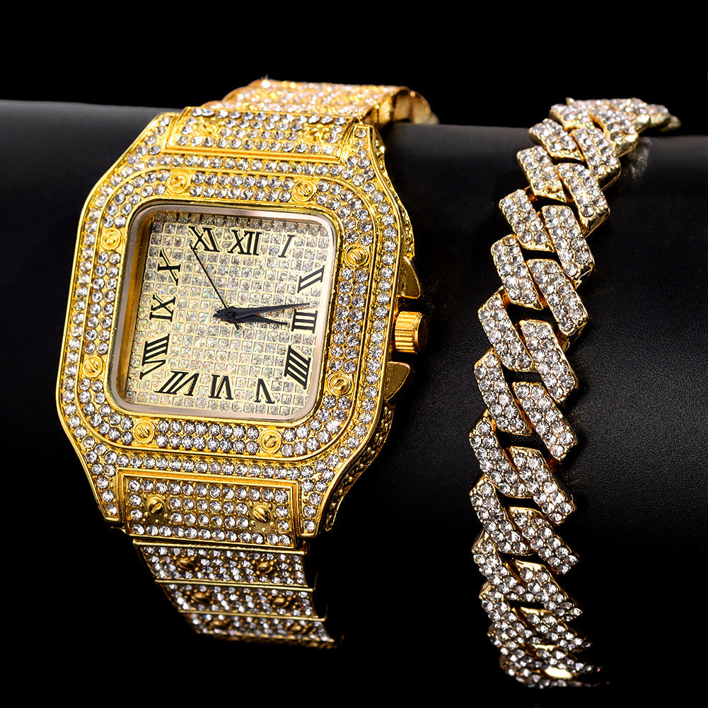 Iced Out Watch™ [+ FREE BRACELET]