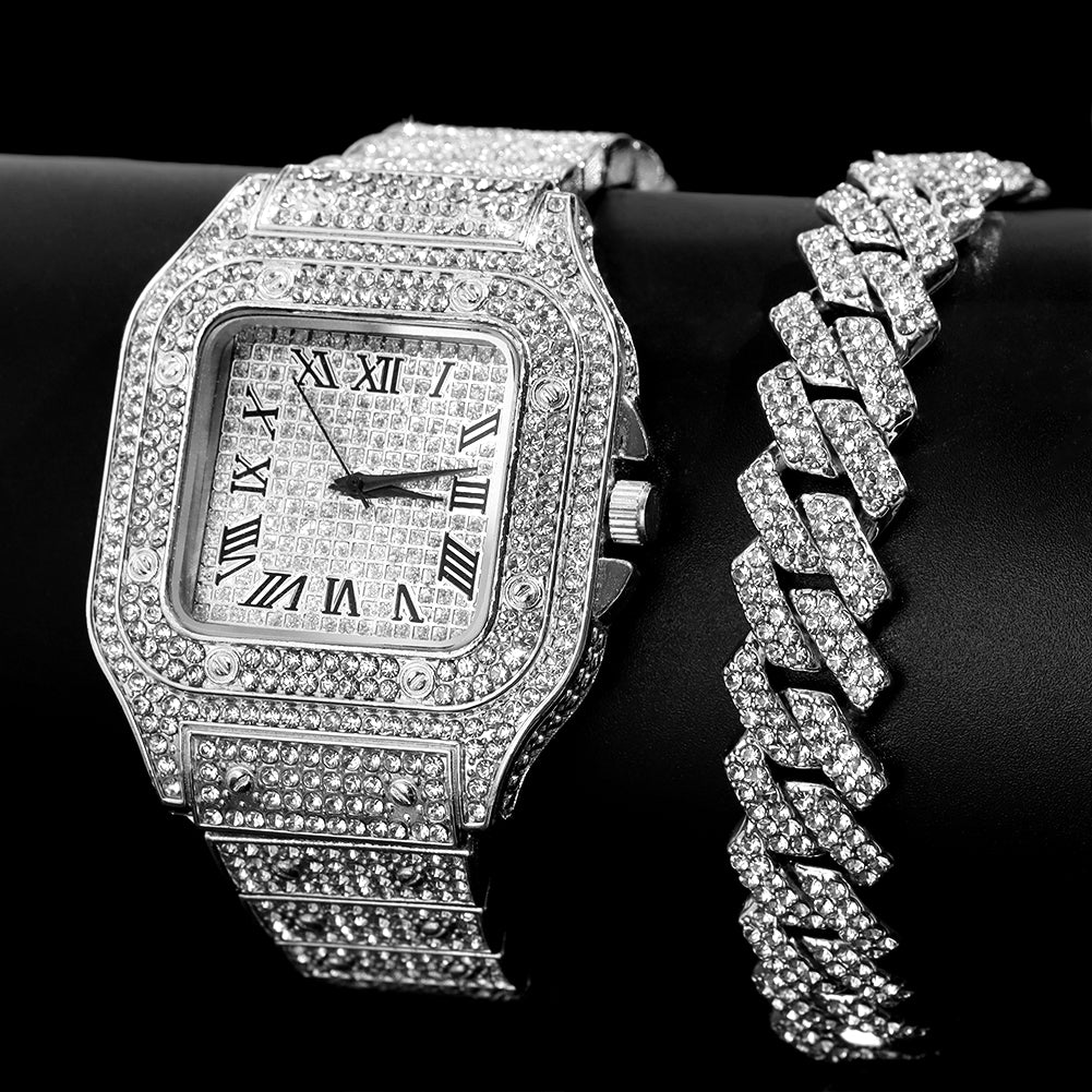 Iced Out Watch™ [+ FREE BRACELET]
