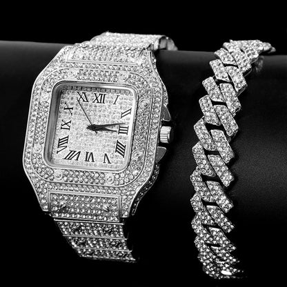 Iced Out Watch™ [+ FREE BRACELET]