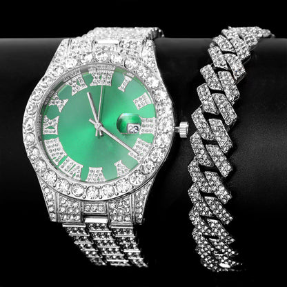 Iced Out Watch™ [+ FREE BRACELET]