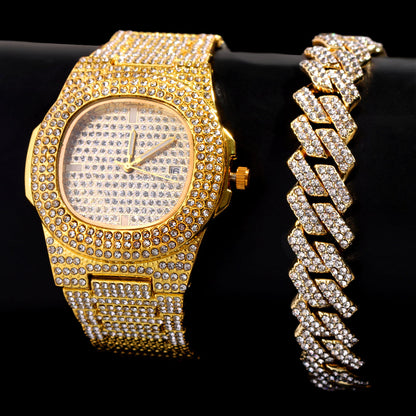 Iced Out Watch™ [+ FREE BRACELET]