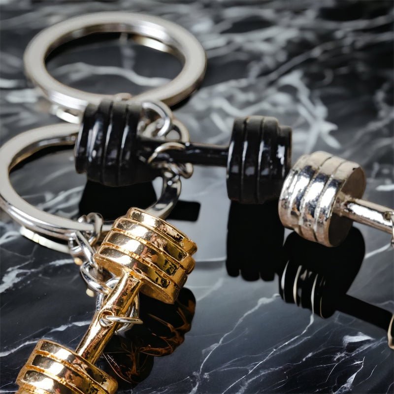 DUMBBELL KEYCHAIN