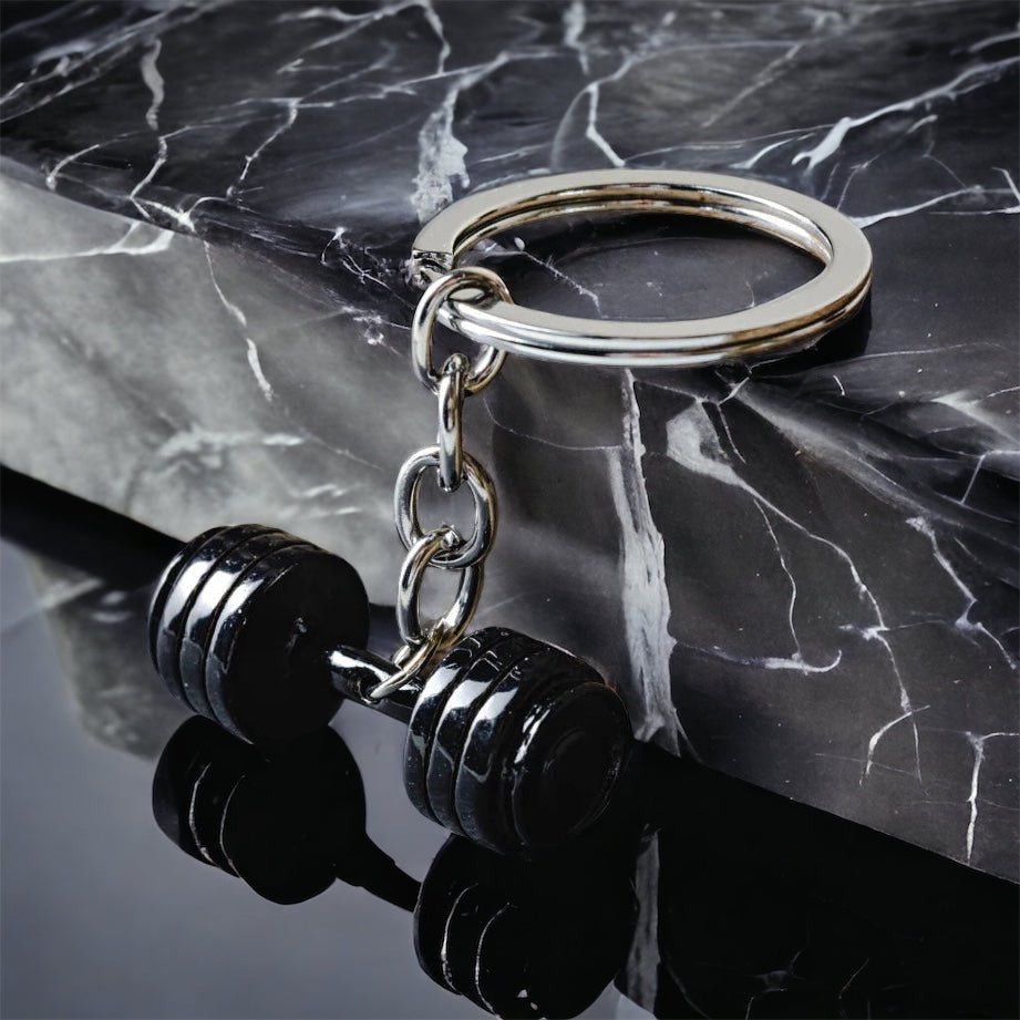 DUMBBELL KEYCHAIN
