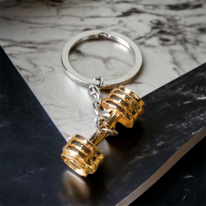 DUMBBELL KEYCHAIN