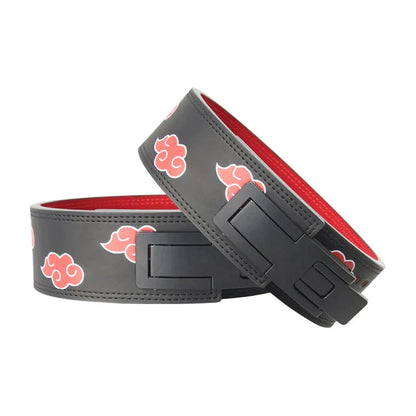 LEATHER ANIME POWERLIFTING BELT- PATTERN