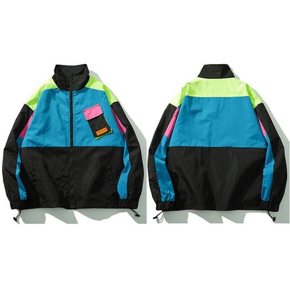 Color Block Windbreaker