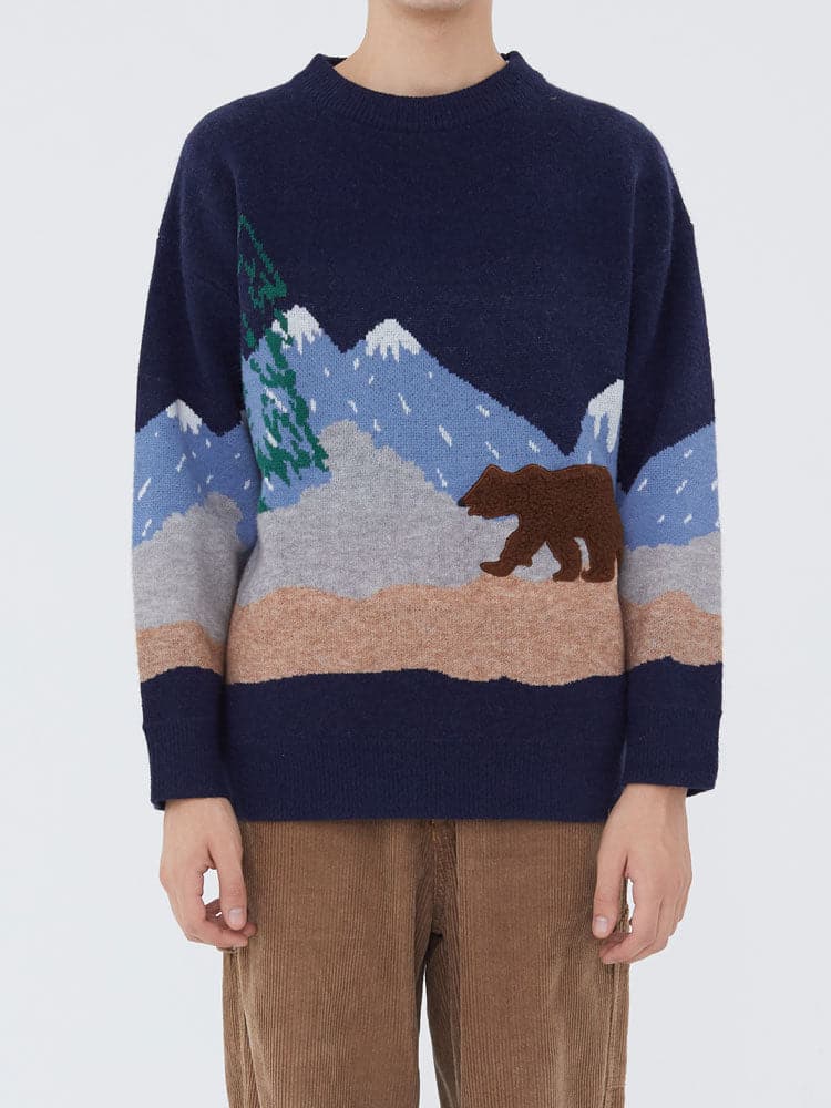 Mountain Bear Sweater