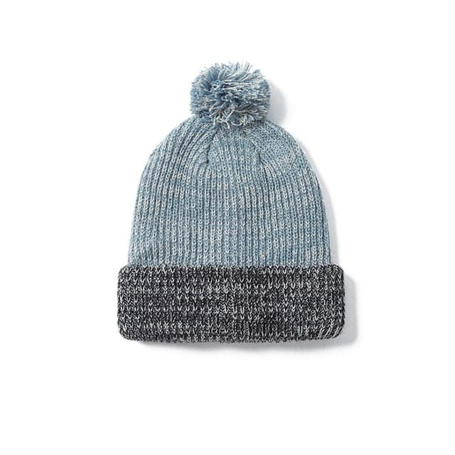 Knitted Ball Beanie