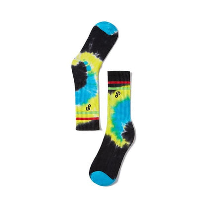 Multicolor Embroidered Socks