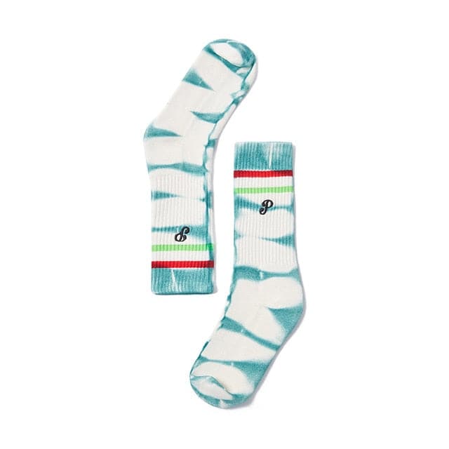 Multicolor Embroidered Socks