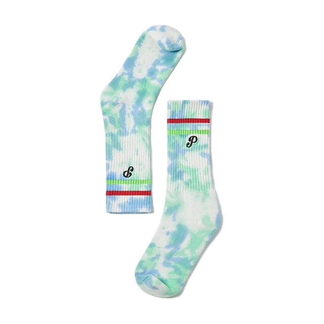 Multicolor Embroidered Socks