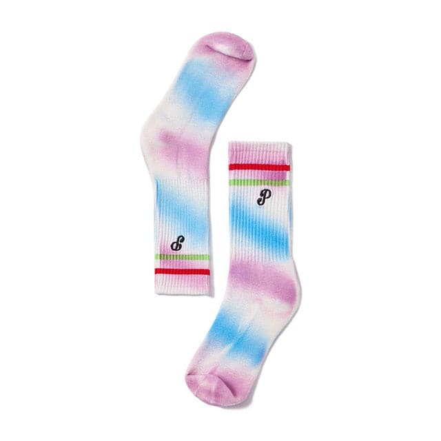 Multicolor Embroidered Socks