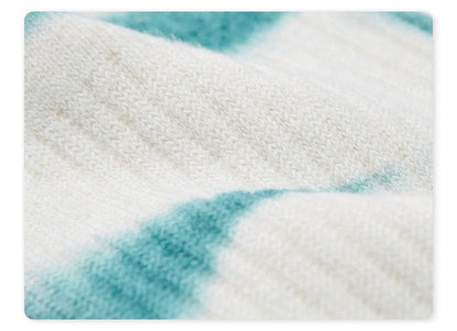 Multicolor Embroidered Socks