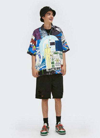 Human Button Up