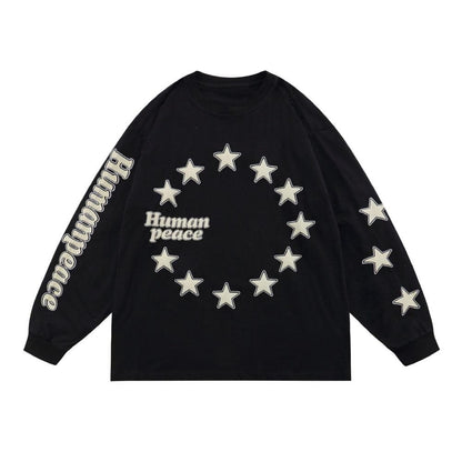 Human Peace Long Sleeve Tee