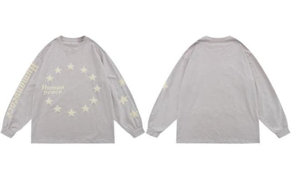 Human Peace Long Sleeve Tee