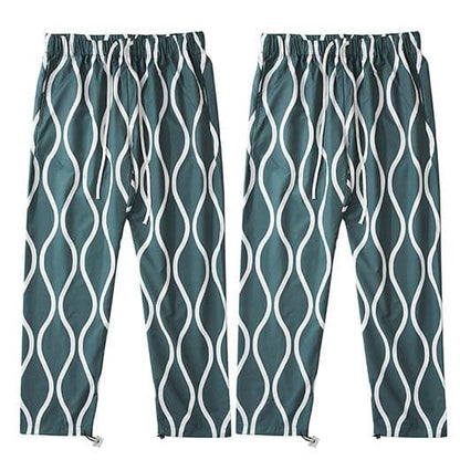 Green Spiral Pants